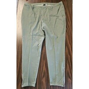 Massini Jegging Olive Green Womens Size 2X Stretch